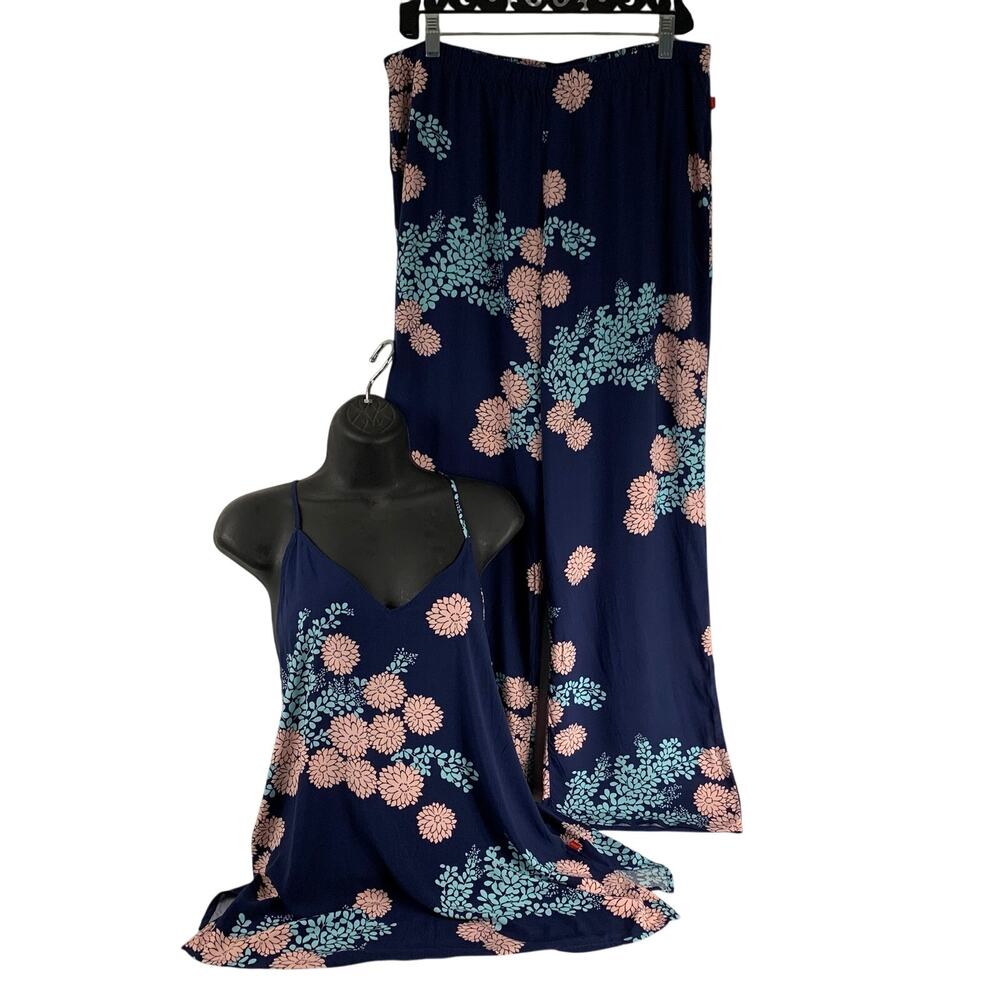 Josie Natori Women's Floral Loungewear Set Size Large
